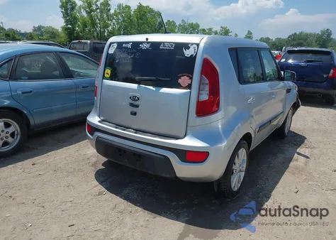2012 Kia Soul + from USA, damaged, VIN KNDJT2A64C7414923
